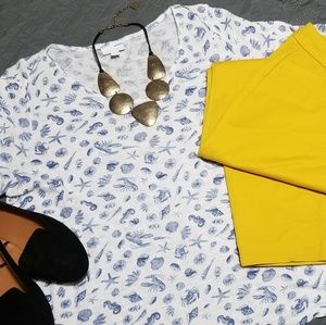 J. Jill Linen Top (L)